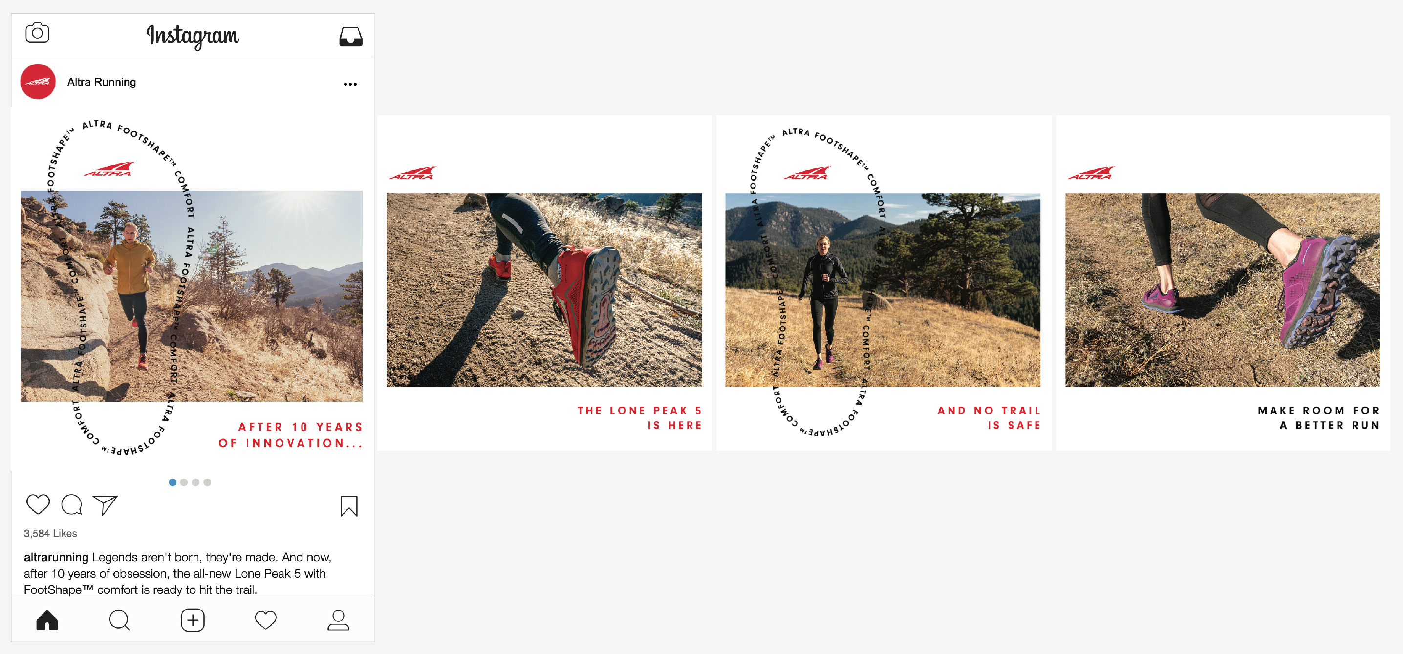 Altra digital campaign