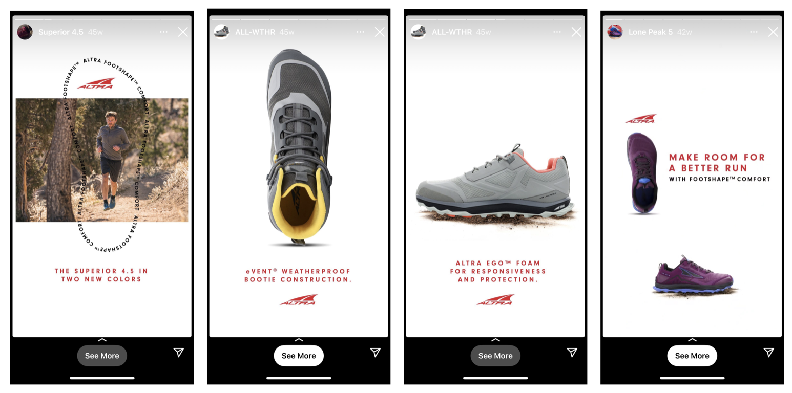 Altra digital campaign