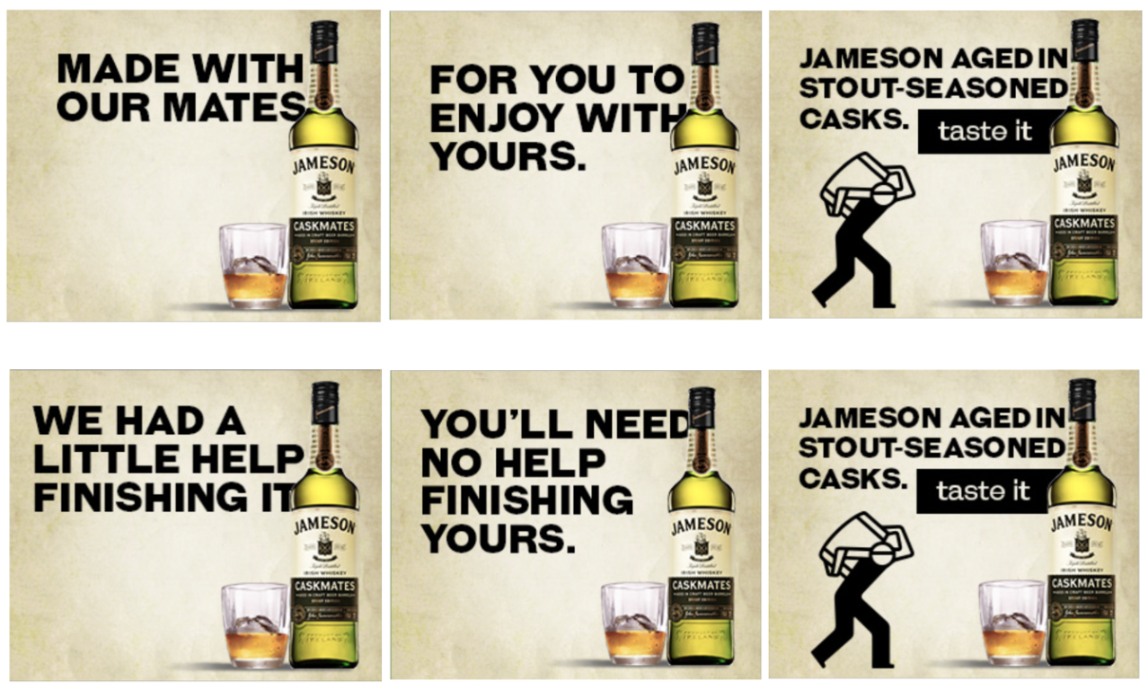 Jameson digital banners