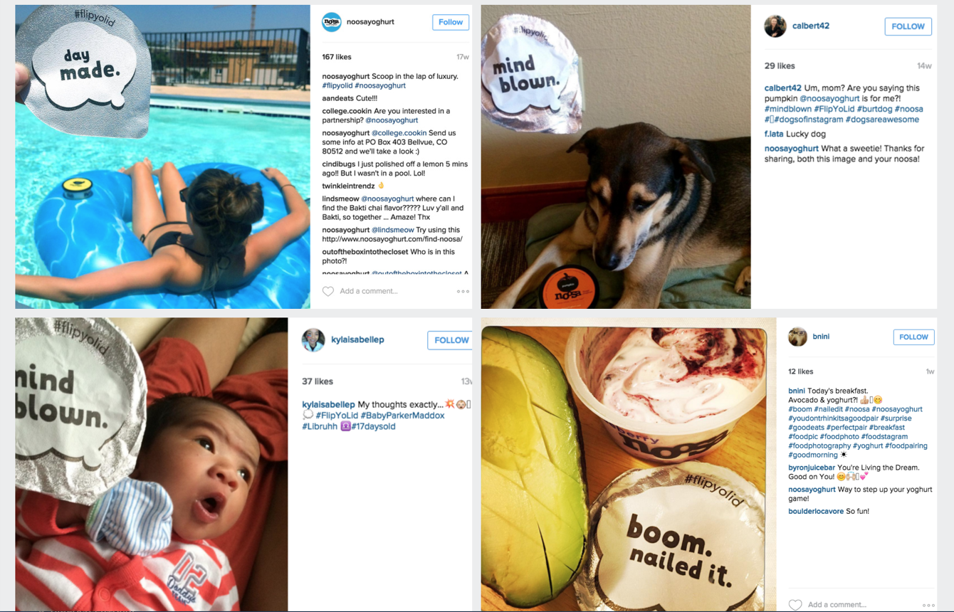 Noosa Flip Yo Lid campaign