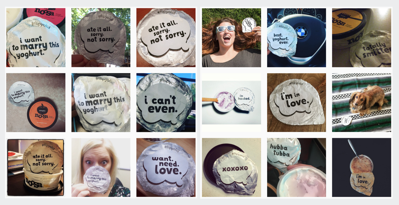 Noosa Flip Yo Lid campaign